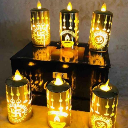 Realistic Moving Flame LED Candle (Diwali Special)