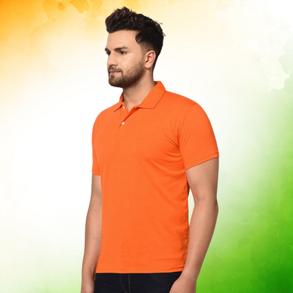 Men's Orange Polo T-Shirt (Independence Special)