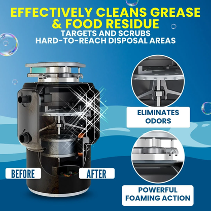 LemonBlast Yellow Bubble Tablets (24 Pcs) - Cleaning + Deodorizing + Insect Repellent