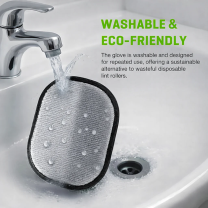 Pet Hair Removal Gloves - Washable & Reusable